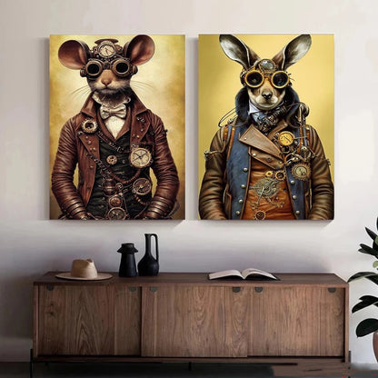 Steampunk-Gemälde