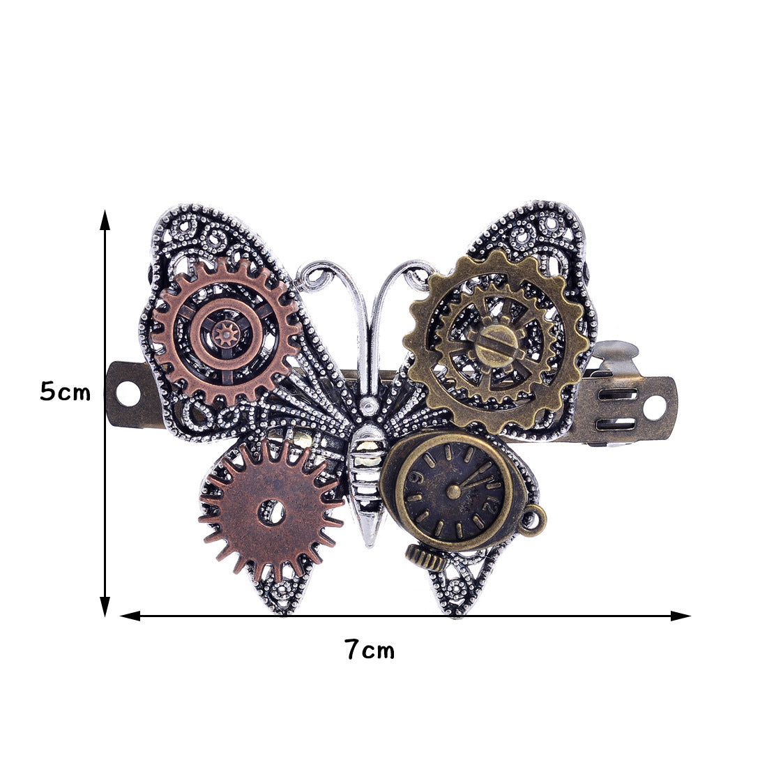 Steampunk-Haarspange