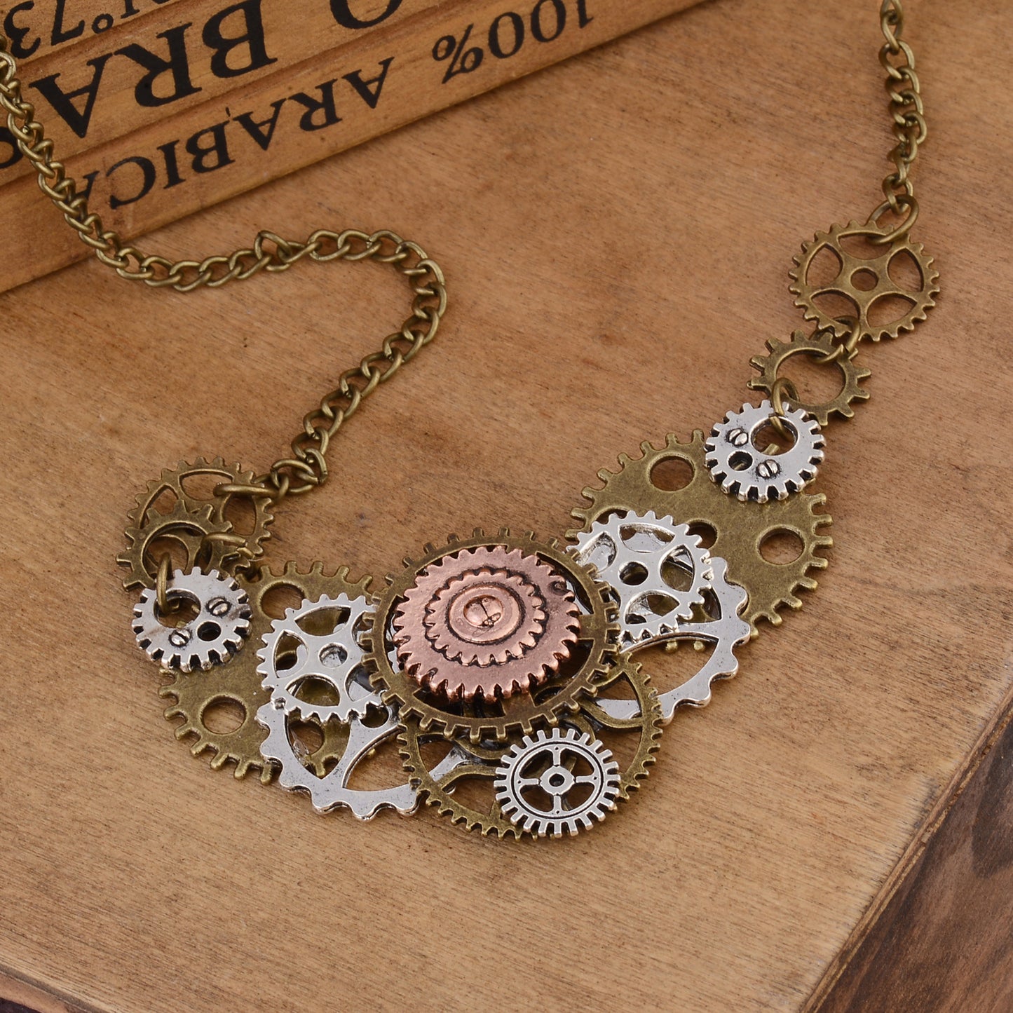 Steampunk-Anhänger Zahnrad